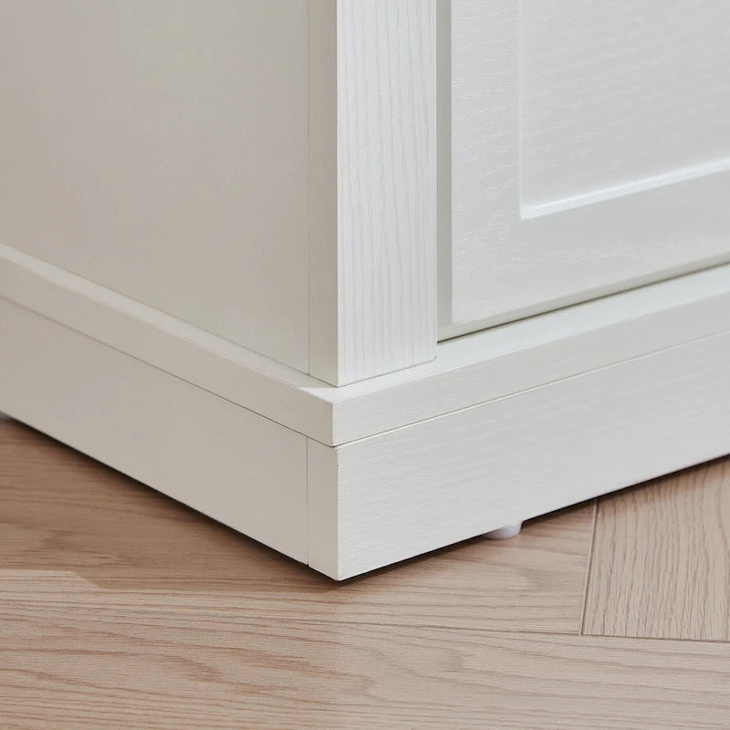 Farmhouse 5-Drawer Gentlemen's Chest, Tall Chest of Drawers, Organizer Storage for Living Room