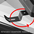 Hendrix Modern Black 67-inch Steel Computer Desk with USB by Furniture of America