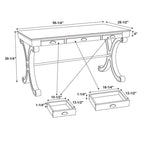 Fieldstone 3-drawer Writing Desk