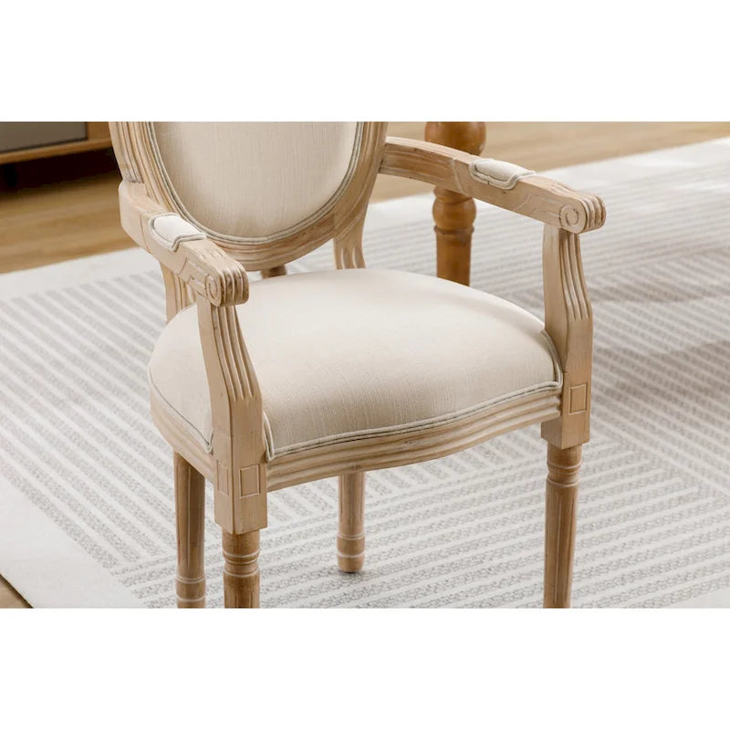 French Style Solid Wood Dining Chair