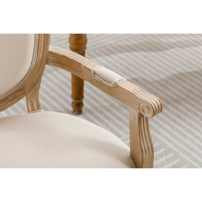 French Style Solid Wood Dining Chair