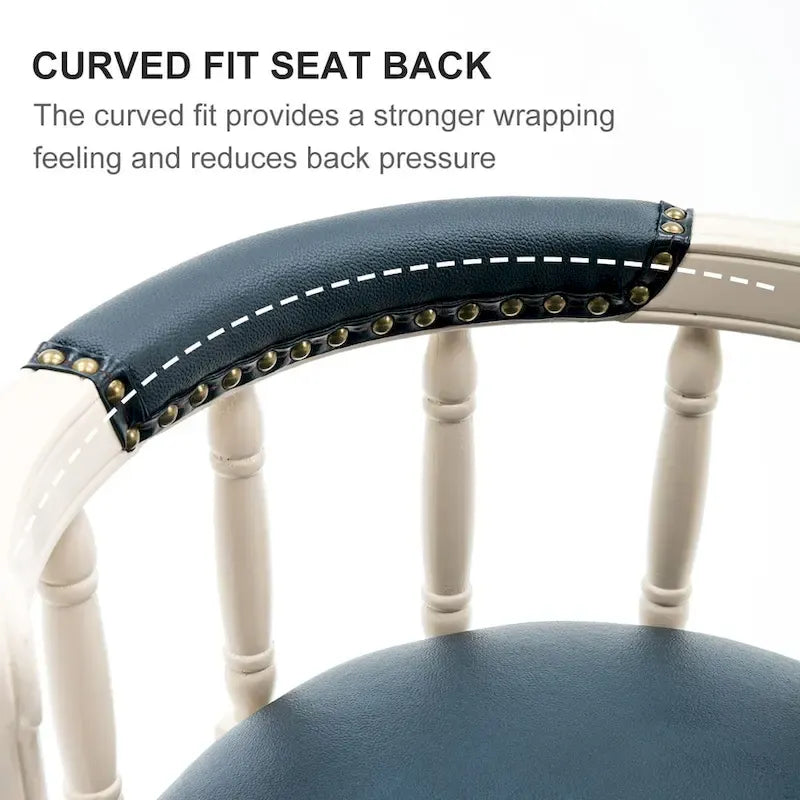 Leather Wooden Bar Stools