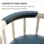 Leather Wooden Bar Stools