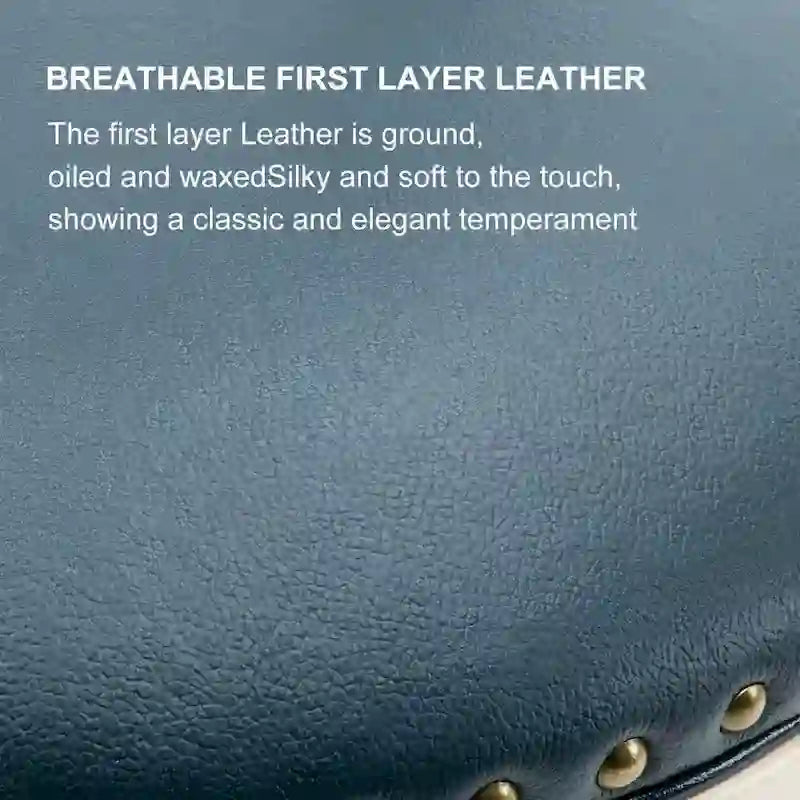 Leather Wooden Bar Stools