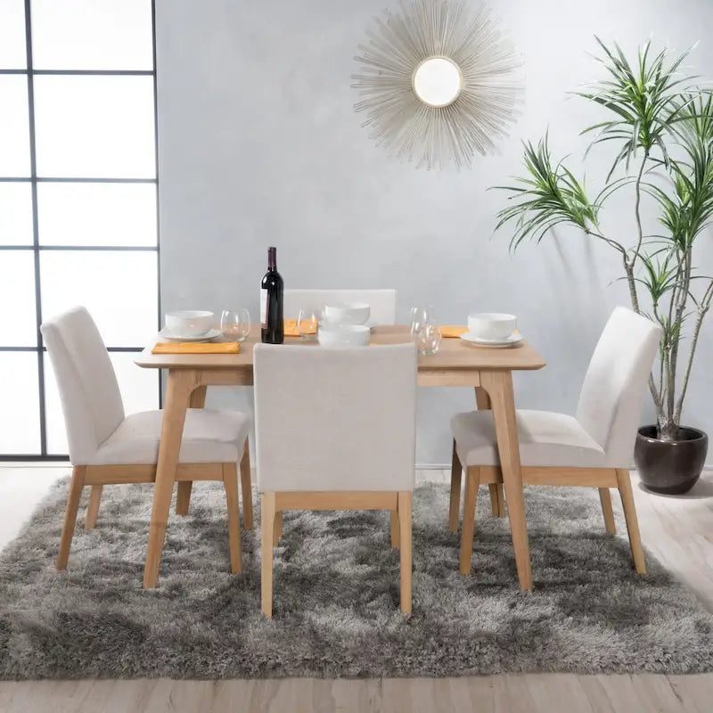 Christopher Knight Home Prazen Mid-Century Modern 5-piece Dining Set