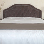 Angelica Adjustable Full/ Queen Tufted Headboard by Christopher Knight Home