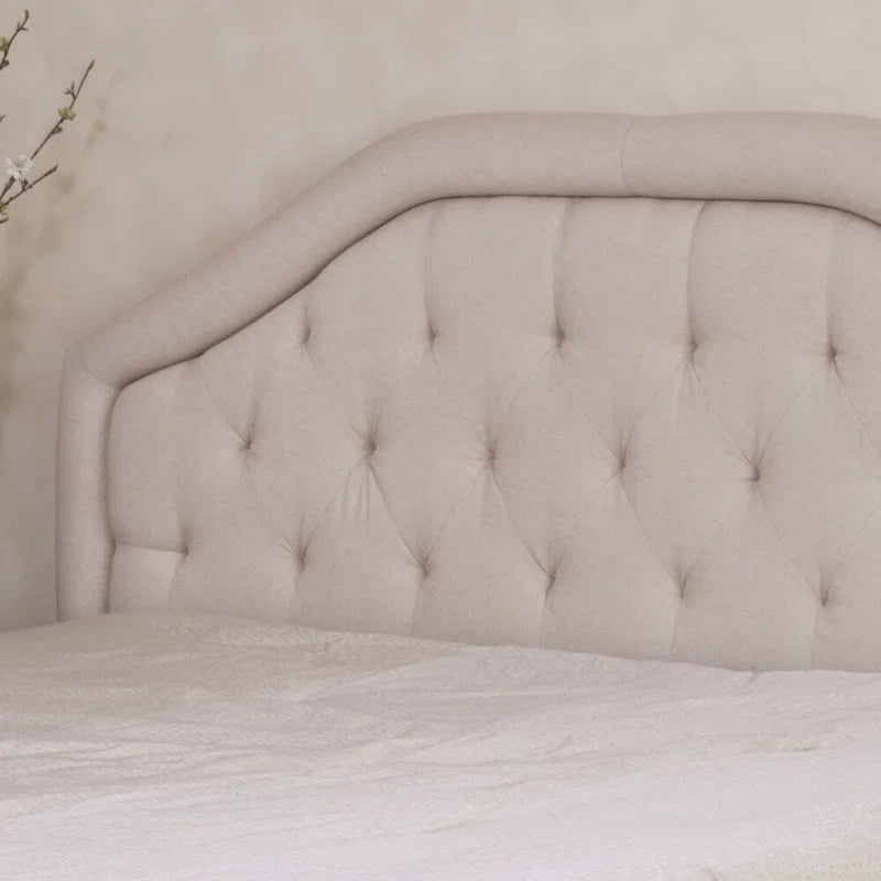 Angelica Adjustable Full/ Queen Tufted Headboard by Christopher Knight Home