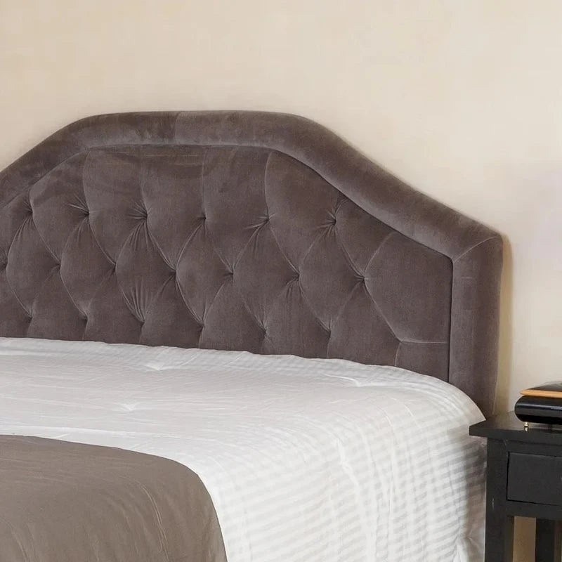 Angelica Adjustable Full/ Queen Tufted Headboard by Christopher Knight Home