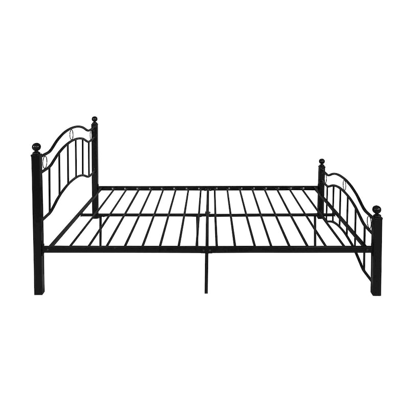 Bouvardia Contemporary Iron Bed Frame by Christopher Knight Home