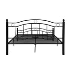 Bouvardia Contemporary Iron Bed Frame by Christopher Knight Home