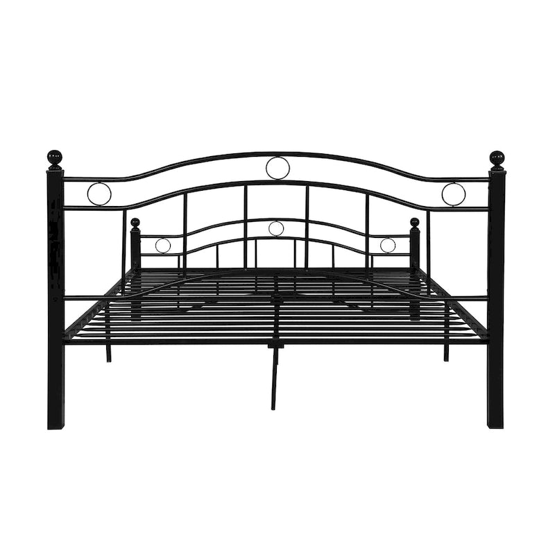 Bouvardia Contemporary Iron Bed Frame by Christopher Knight Home