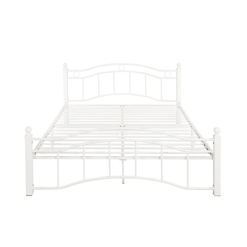 Bouvardia Contemporary Iron Bed Frame by Christopher Knight Home