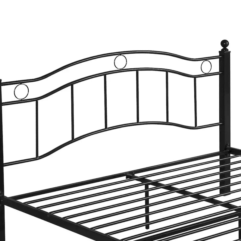 Bouvardia Contemporary Iron Bed Frame by Christopher Knight Home