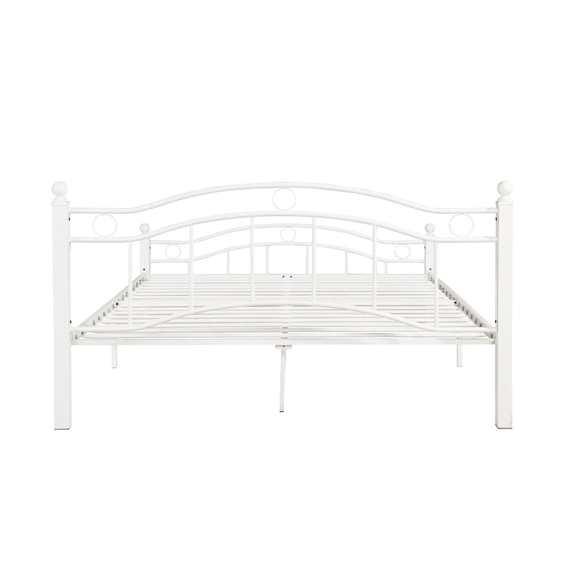 Bouvardia Contemporary Iron Bed Frame by Christopher Knight Home