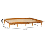 Middlebrook King-size Solid Wood Platform Bed