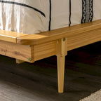 Middlebrook King-size Solid Wood Platform Bed