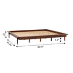 Middlebrook King-size Solid Wood Platform Bed