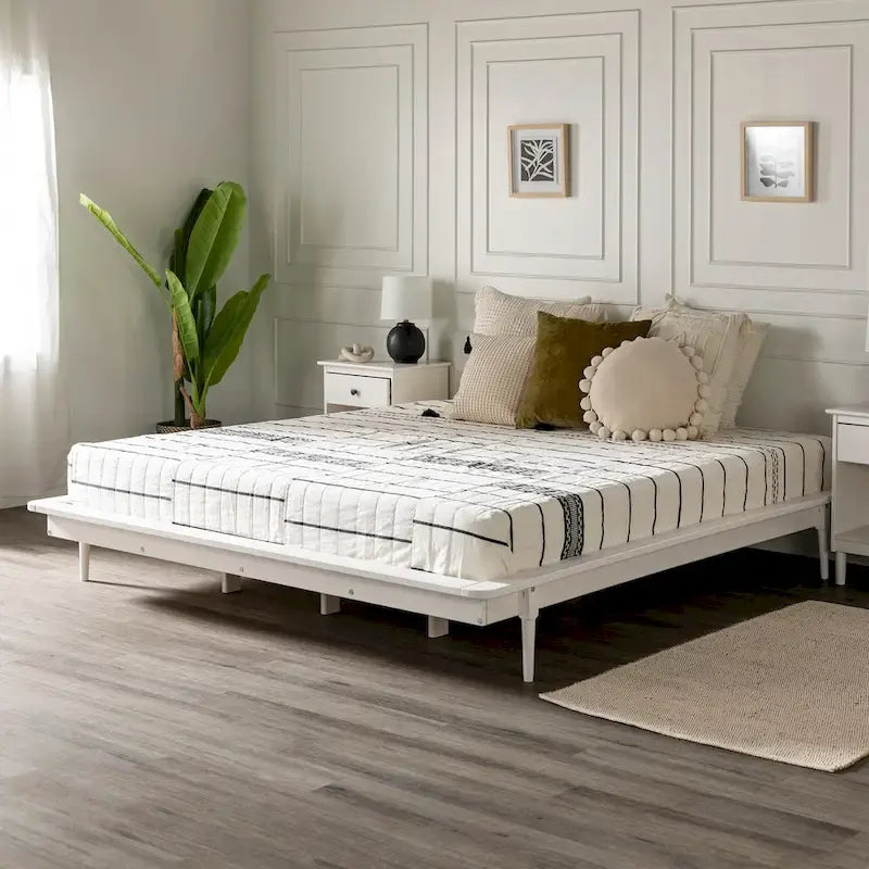 Middlebrook King-size Solid Wood Platform Bed