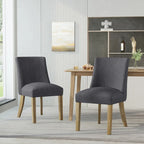 Frances Fabric Dining Chair (Set of 2) by Christopher Knight Home