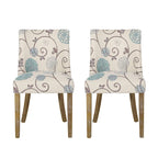 Frances Fabric Dining Chair (Set of 2) by Christopher Knight Home