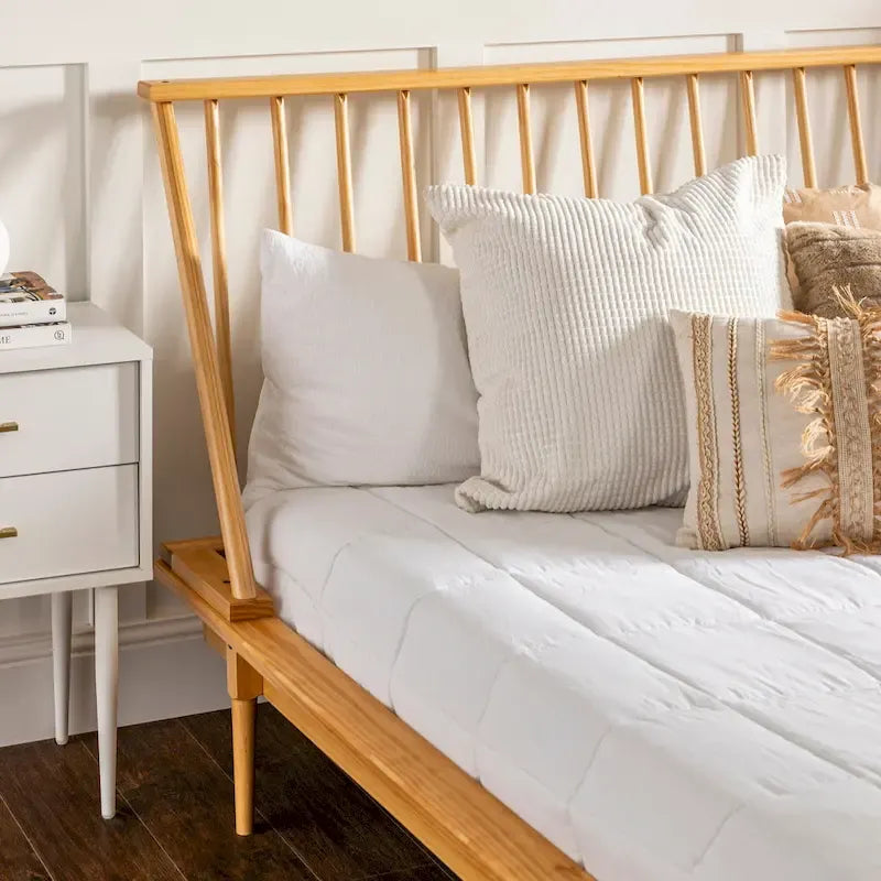 Middlebrook Blaney Solid Wood Spindle Platform Bed