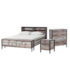 Carbon Loft Navid 4-drawer Chest with Metal Frame and Legs