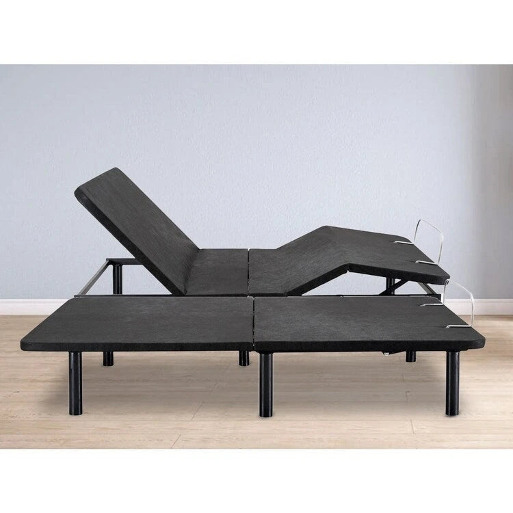 Deep Sleep Enabling Serenity Adjustable Bed Frame Full Head & Foot Incline 7 adjustable positions Wireless Remote