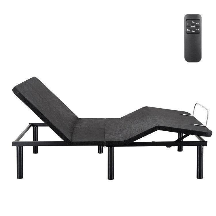 Deep Sleep Enabling Serenity Adjustable Bed Frame Full Head & Foot Incline 7 adjustable positions Wireless Remote