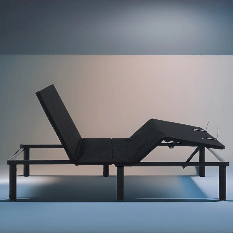 Deep Sleep Enabling Serenity Adjustable Bed Frame Full Head & Foot Incline 7 adjustable positions Wireless Remote