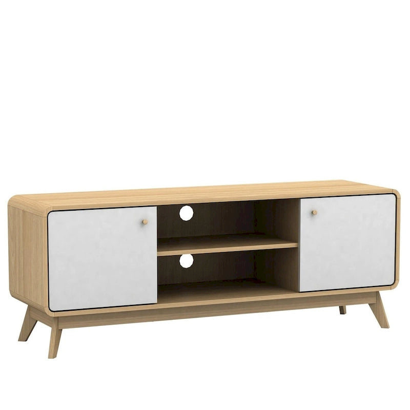Ren Home Leva Media Console TV Stand with Storage