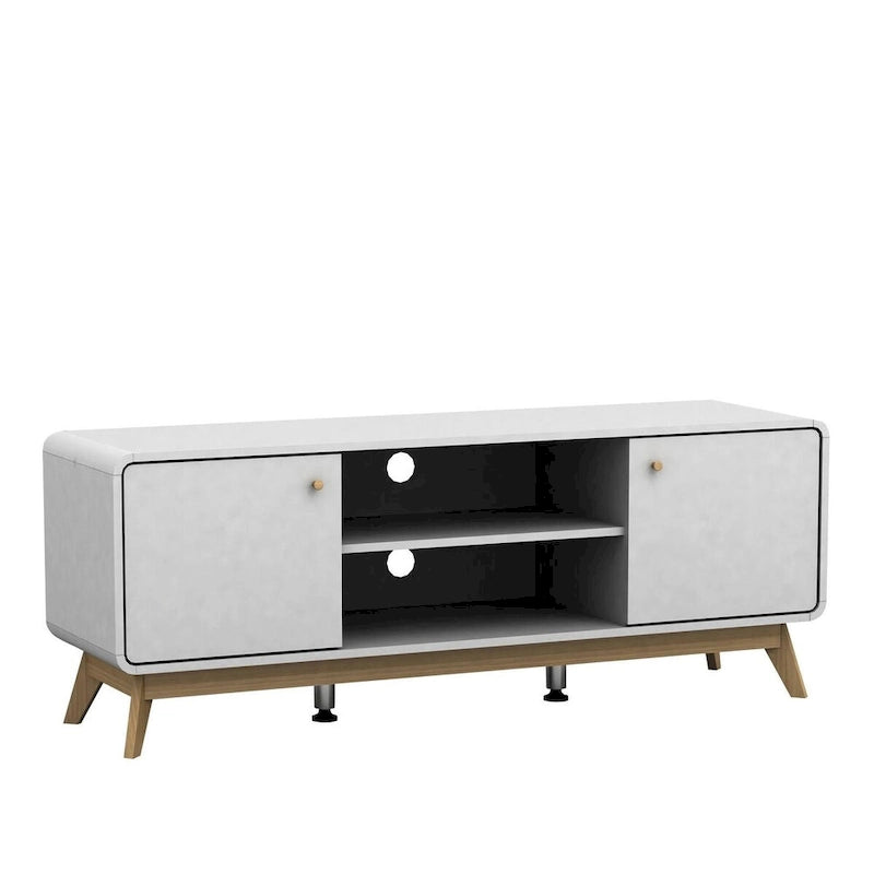 Ren Home Leva Media Console TV Stand with Storage