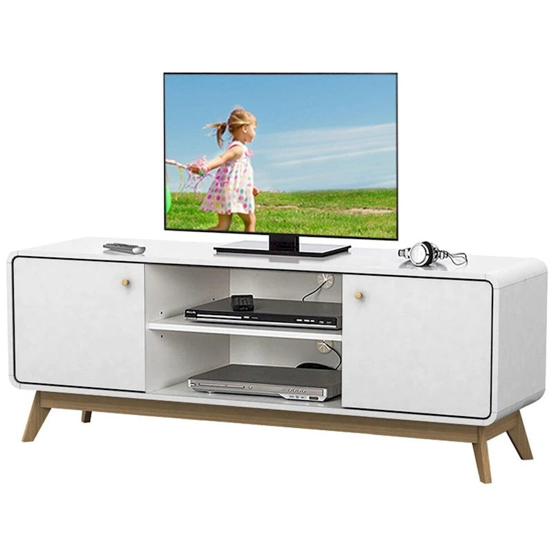 Ren Home Leva Media Console TV Stand with Storage