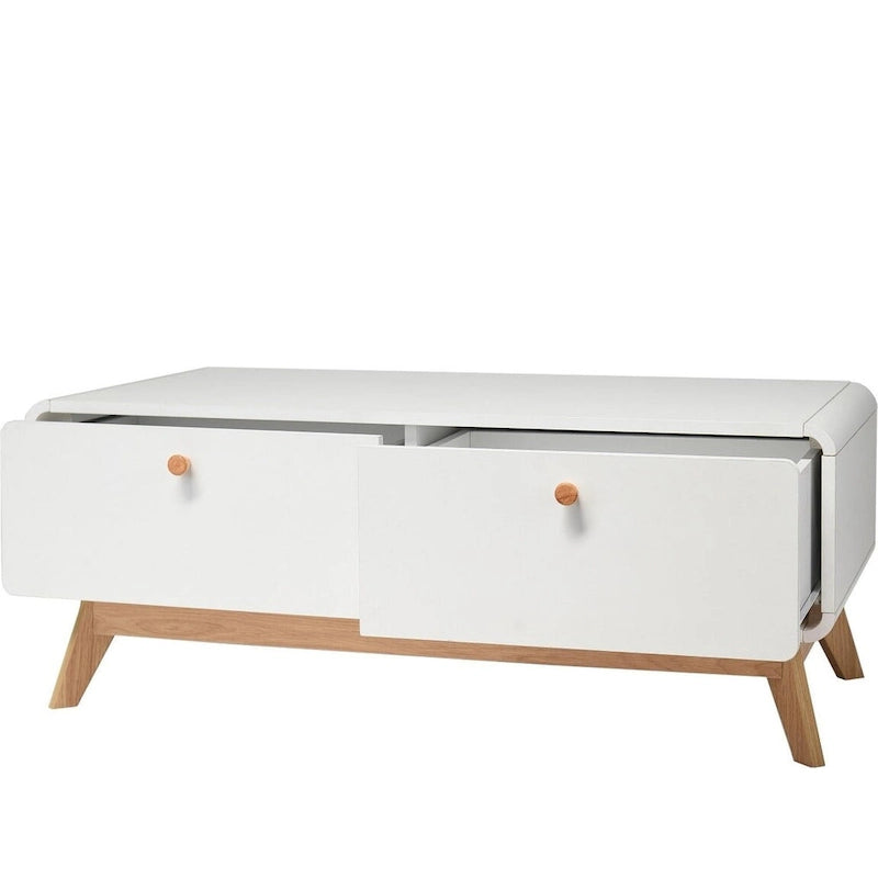 Ren Home Leva Media Console TV Stand with Storage