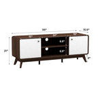 Ren Home Leva Media Console TV Stand with Storage