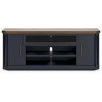 Signature Design by Ashley Brown and Blue Landocken 83 TV Stand - 83W x 20D x 33H