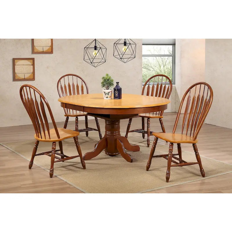 Oak Selections Side Chair (Set of 2) - 22L x 20.5W x 41H