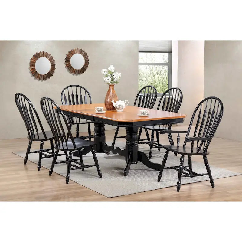 Oak Selections Side Chair (Set of 2) - 22L x 20.5W x 41H