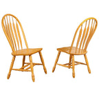 Oak Selections Side Chair (Set of 2) - 22L x 20.5W x 41H
