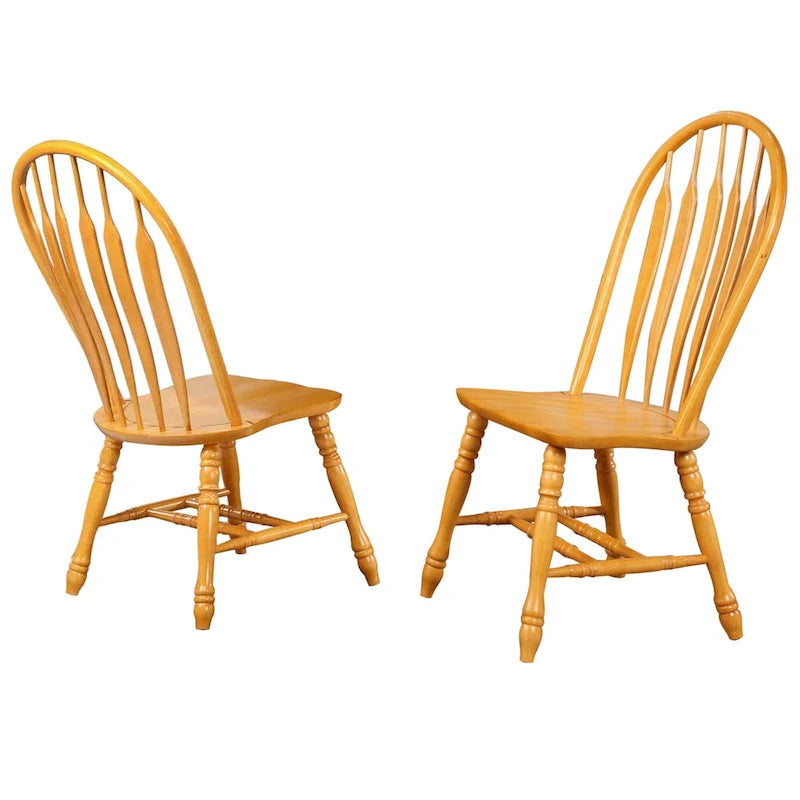 Oak Selections Side Chair (Set of 2) - 22L x 20.5W x 41H
