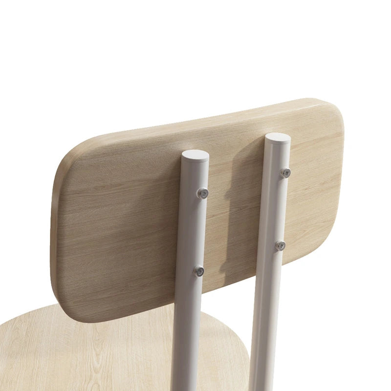 3-Piece Bar Table Set, Round Bar Table with 2 Stools and Storage Shelf- 23.6x36.2 inch