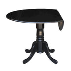 42 Dual Drop Leaf Table With 2 San Remo Chairs