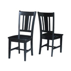 42 Dual Drop Leaf Table With 2 San Remo Chairs