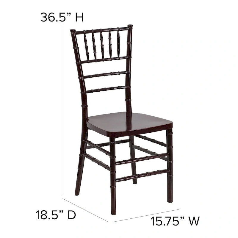 Resin Stacking Chiavari Chair - Hospitality and Event Seating