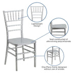Resin Stacking Chiavari Chair - Hospitality and Event Seating