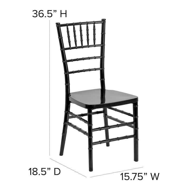 Resin Stacking Chiavari Chair - Hospitality and Event Seating