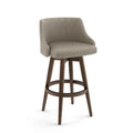 Amisco Nolan Swivel Counter and Bar Stool