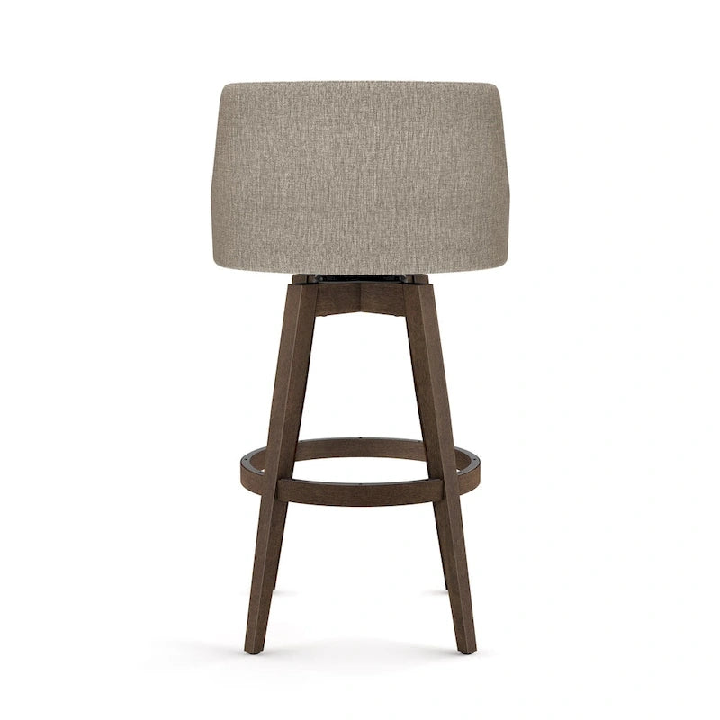Amisco Nolan Swivel Counter and Bar Stool