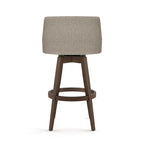 Amisco Nolan Swivel Counter and Bar Stool