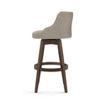 Amisco Nolan Swivel Counter and Bar Stool