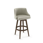 Amisco Nolan Swivel Counter and Bar Stool